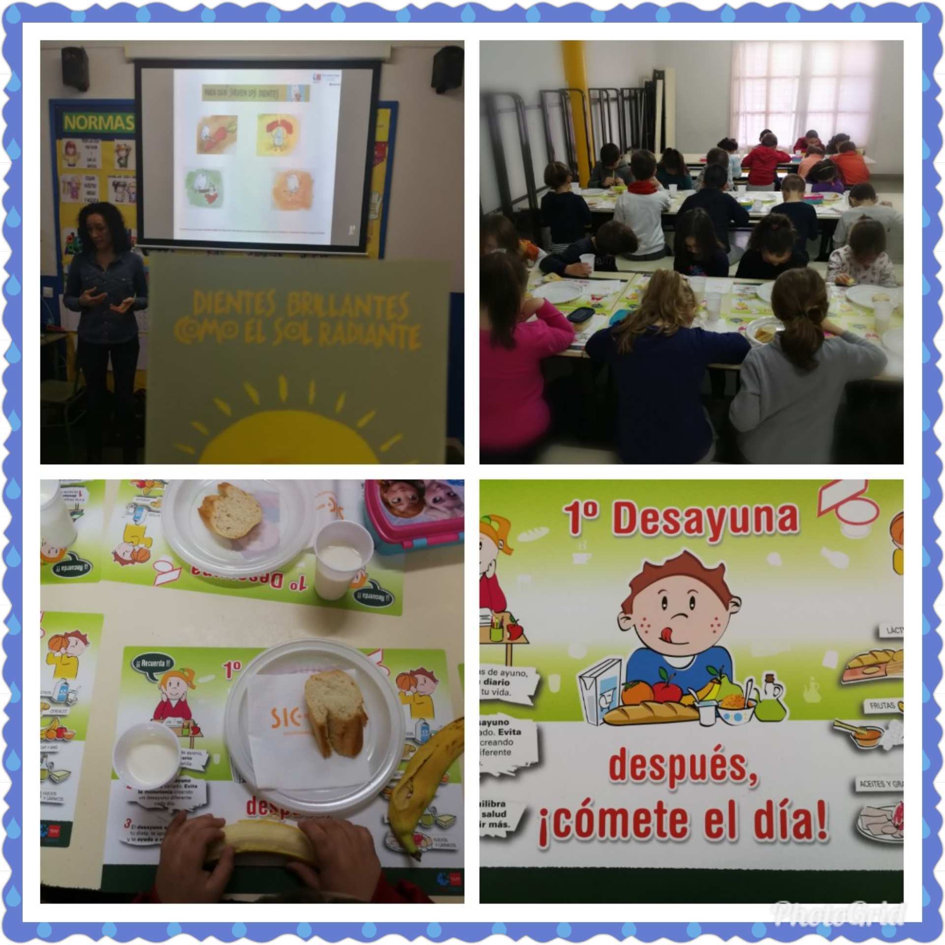 Desayunos saludables y salud bucodental en el CCP