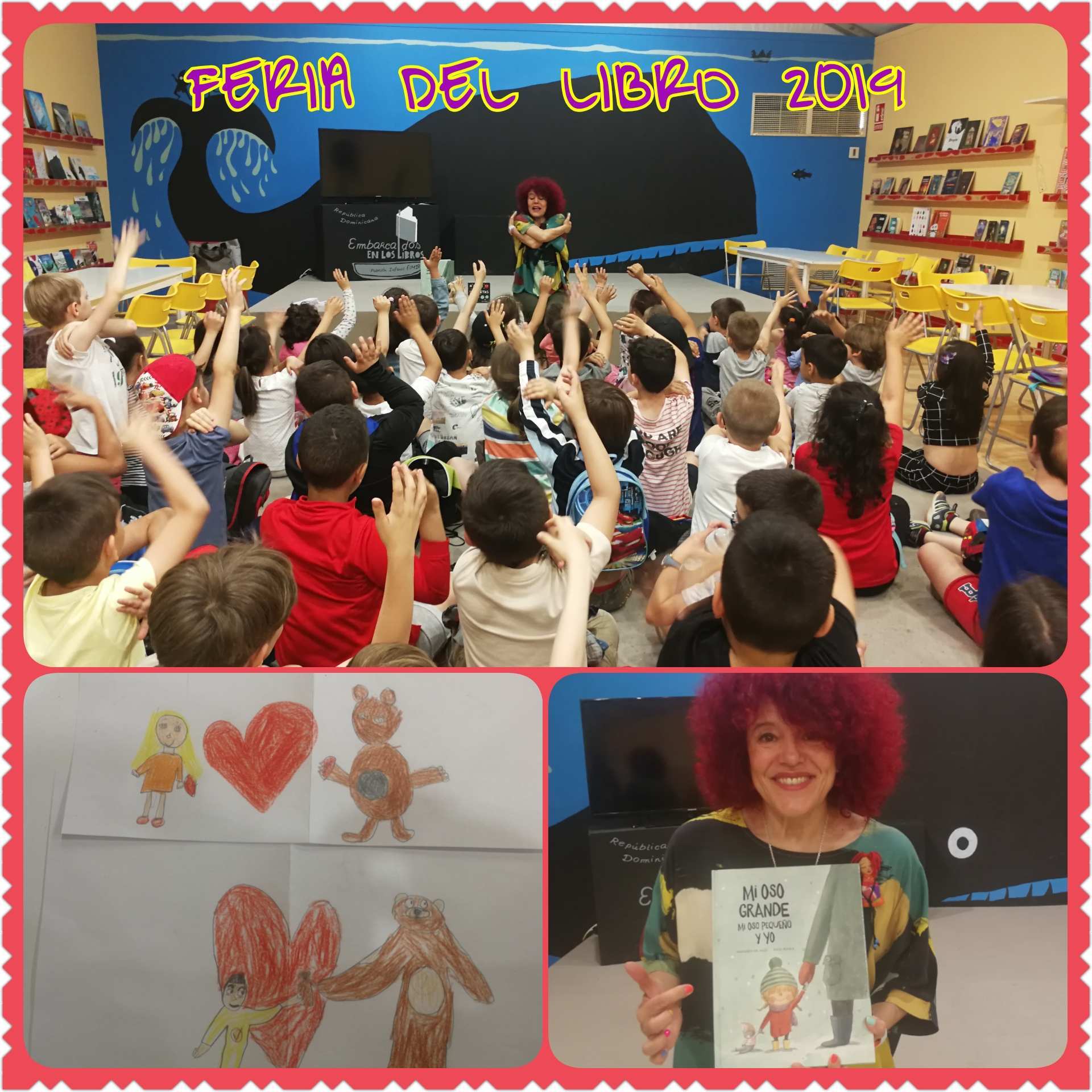 1º y 2º EP visitan la Feria del Libro