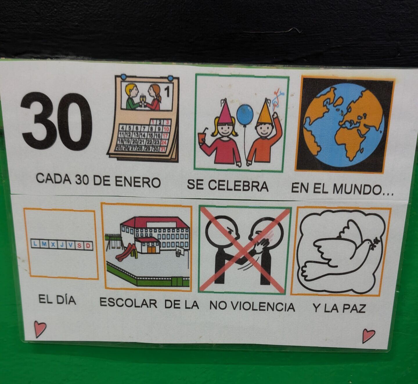 Semana de la educación ambiental y día de la Paz